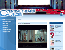 Tablet Screenshot of central-theater-uelzen.de